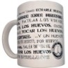 Mug blanc avec boules synonymes 370 ML