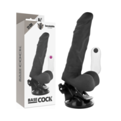 GODE VIBRANT ARTICULABLE TÉLÉCOMMANDE NOIR 21 CM -O- 5 CM