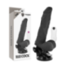 GODE VIBRANT ARTICULABLE TÉLÉCOMMANDE NOIR 21 CM -O- 5 CM