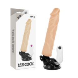 GODE VIBRANT RÉALISTE TÉLÉCOMMANDE NATUREL 21 CM -O- 4 CM