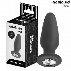 PLUG ANAL AVEC BIJOU TAILLE S 8,8 CM