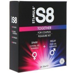 Kit massage pour couple S8 together S8 2 x 30 ml