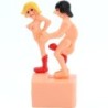 Poupées de plaisir position sexuelle par derrière avec corde