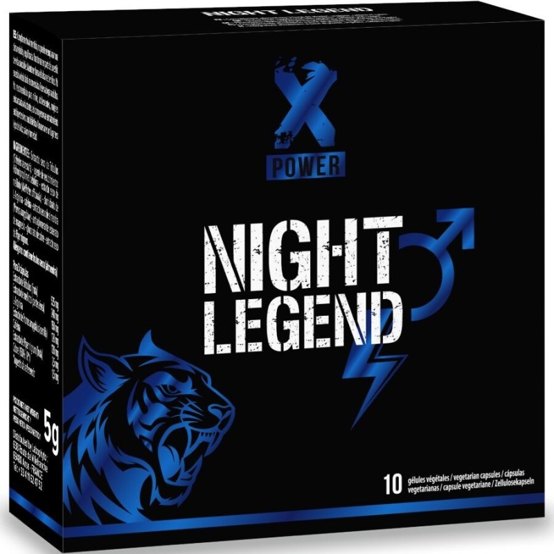 Night legend stimulant à action rapide pour l'érection 10 capsules