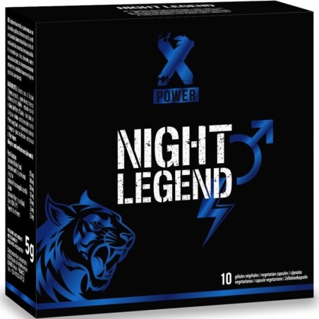 Night legend stimulant à action rapide pour l'érection 10 capsules