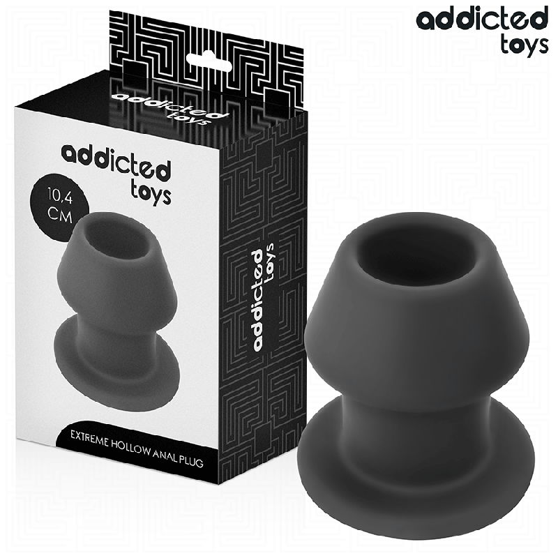 PLUG ANAL CREUX EXTRÊME TAILLE L 10,4 CM
