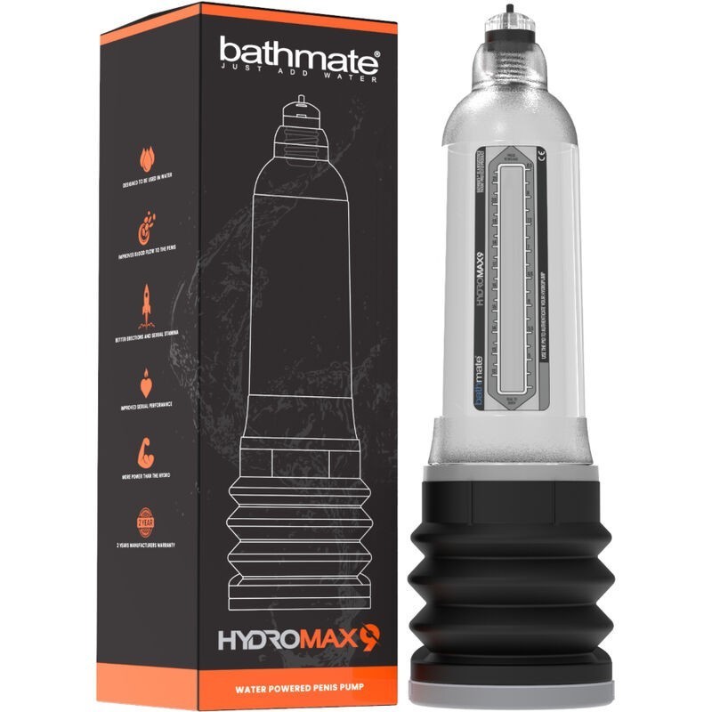 HYDROMAX 9 POMPE D'AUGMENTATION DE PÉNIS TRANSPARENTE HYDROMAX 9 POMPE D'AUGMENTATION DE PÉNIS TRANSPARENTE