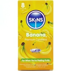 PACK DE 8 PRÉSERVATIFS BANANE PREMIUM