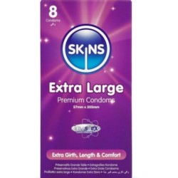 PACK DE 8 PRÉSERVATIFS EXTRA LARGES PREMIUM