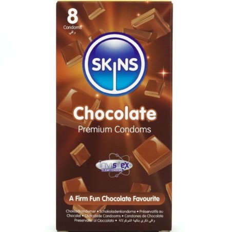 PACK DE 8 PRÉSERVATIFS PREMIUM CHOCOLAT