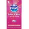 PACK DE 8 PRÉSERVATIFS PREMIUM DOTS & RIBS