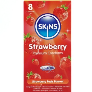 PACK DE 8 PRÉSERVATIFS PREMIUM FRAISE