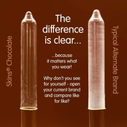 PACK DE 8 PRÉSERVATIFS PREMIUM CHOCOLAT