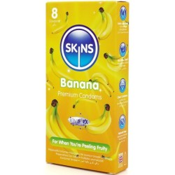 PACK DE 8 PRÉSERVATIFS BANANE PREMIUM