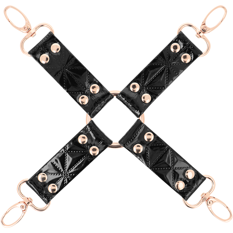 BLACK EDITION CRAVATE EN CUIR VEGAN
