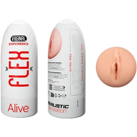 ALIVE - MASTURBADEUR MASCULIN FLEX VAGINAL TAILLE M