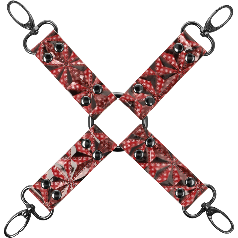 CRAVATE DE PORC EN CUIR VÉGAN PREMIUM ÉDITION ROUGE CRAVATE DE PORC EN CUIR VÉGAN PREMIUM ÉDITION ROUGE