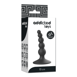 ADDICTED TOYS - PLUG SEXUEL ANAL 10 CM NOIR