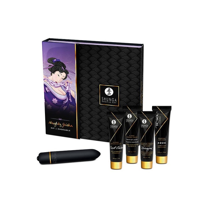Kit Geisha Coquinée Shunga – Cadeau Érotique Original
