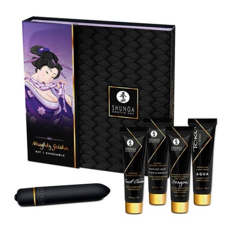Kit Geisha Coquinée Shunga – Cadeau Érotique Original