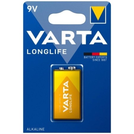 Pile Varta 9V LR61 Longue Durée - Blister x1
