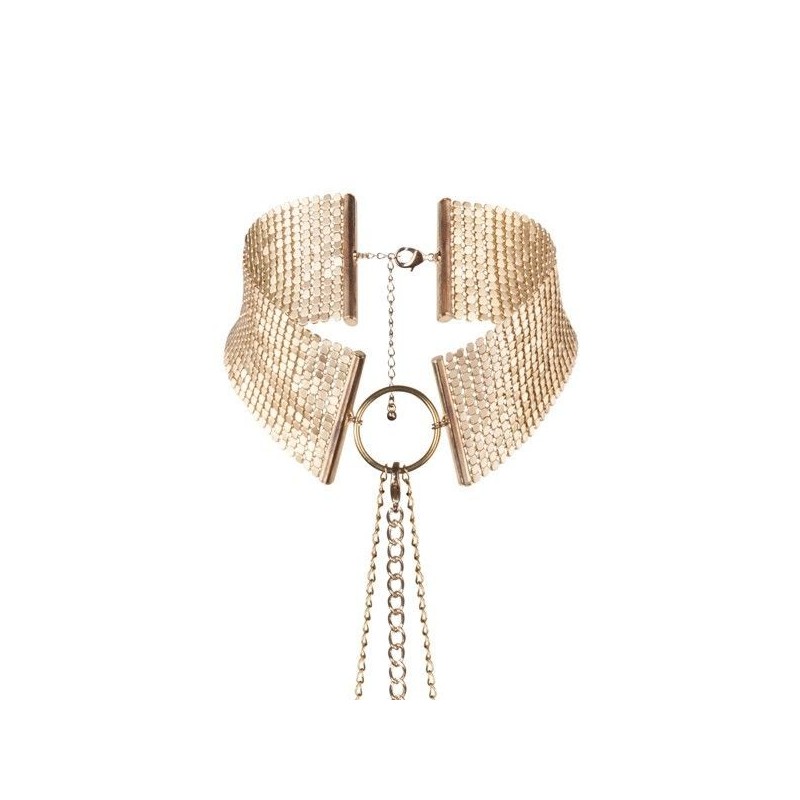 DÉSIR MÉTALLIQUE COLLIER MÉTALLISÉ DORÉ DÉSIR MÉTALLIQUE COLLIER MÉTALLISÉ DORÉ