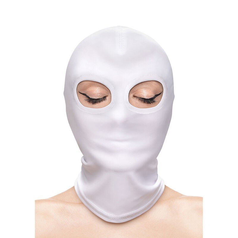NS NOVELTIES - FETISH & FASHION CAGOULE YEUX NYLON BLANC NS NOVELTIES - FETISH & FASHION CAGOULE YEUX NYLON BLANC