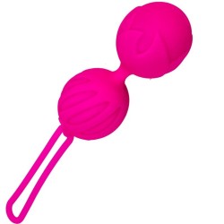 ADRIEN LASTIC - BALLES GEISHA LASTIC SILICONE TAILLE S FUCHSIA