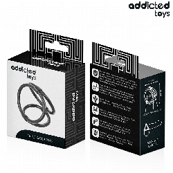 Anneau Pénis Triple - Addicted Toys - Plaisir Intensifié