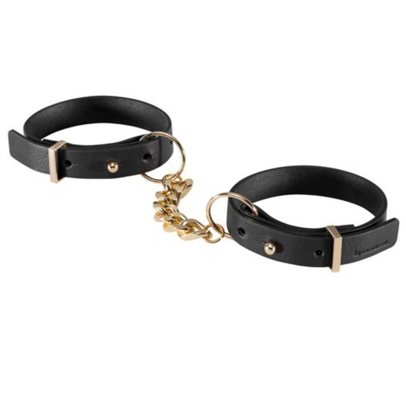 BIJOUX - INDISCRETS MAZE MENOTTES BRACELETS NOIR BIJOUX - INDISCRETS MAZE MENOTTES BRACELETS NOIR