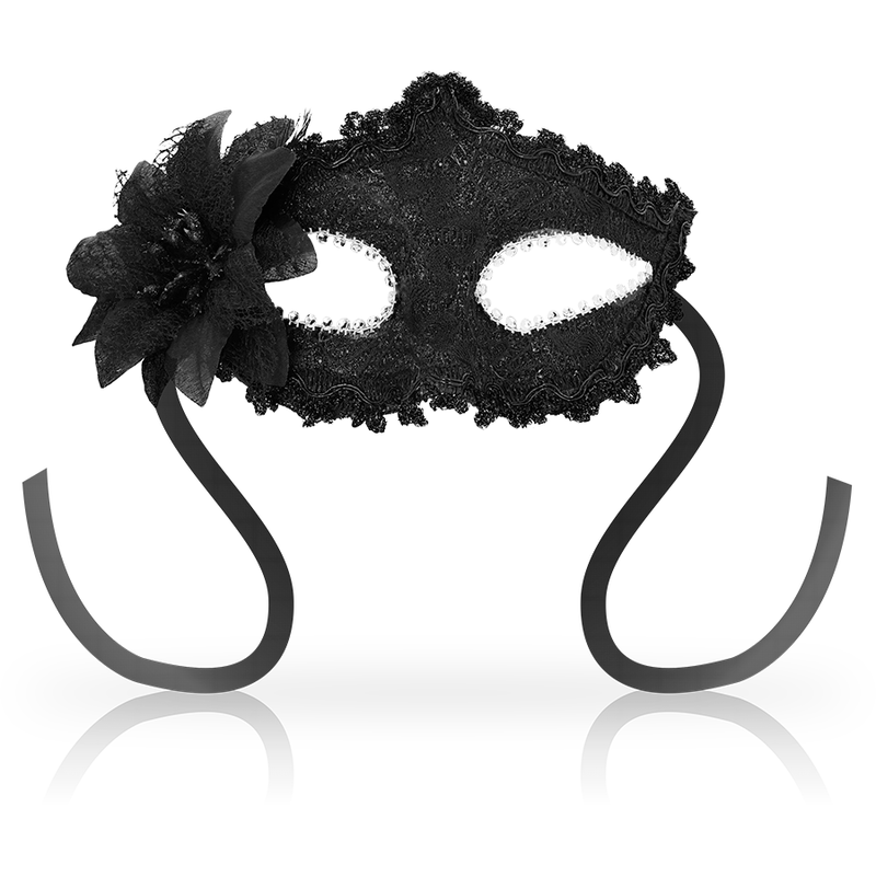 OHMAMA - MASQUES ANTIZAZ FLEUR CÔTÉ STYLE VÉNITIEN - NOIR OHMAMA - MASQUES ANTIZAZ FLEUR CÔTÉ STYLE VÉNITIEN - NOIR