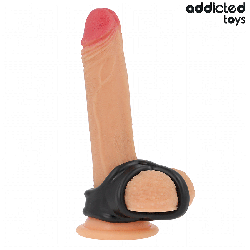 Anneau pour Cage Pénis - Addicted Toys : Ajustable & Confortable