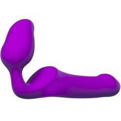 ADRIEN LASTIC - QUEENS STRAP-ON SOUPLE VIOLET TAILLE M