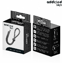 Corde silicone pénis boucle unique - Addicted Toys