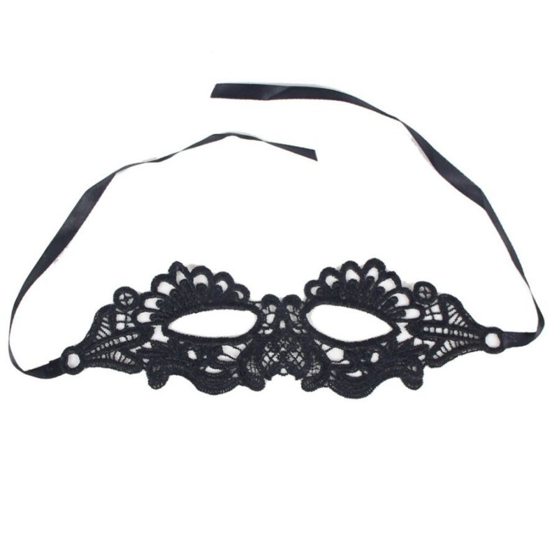 QUEEN LINGERIE - MASQUE NOIR TAILLE UNIQUE QUEEN LINGERIE - MASQUE NOIR TAILLE UNIQUE