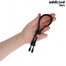 Corde Silicone Réglable pour Pénis - Addicted Toys