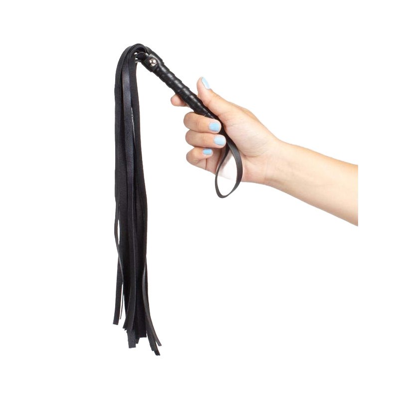 SECRETPLAY - FOUET DE BONDAGE NOIR COLLECTION BDSM SECRETPLAY - FOUET DE BONDAGE NOIR COLLECTION BDSM