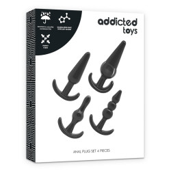 Ensemble 4 Bouchons Anaux – Addicted Toys