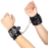 SECRETPLAY - MENOTTES DE BONDAGE NOIRES COLLECTION BDSM
