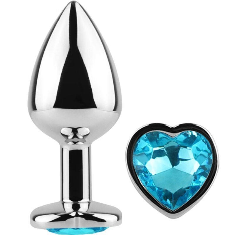 SECRETPLAY - PLUG ANAL EN MÉTAL COEUR PETITE TAILLE 7 CM SECRETPLAY - PLUG ANAL EN MÉTAL COEUR PETITE TAILLE 7 CM