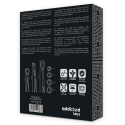 ADDICTED TOYS – Anneaux Péniliens Silicone Flexible (7 Pièces)