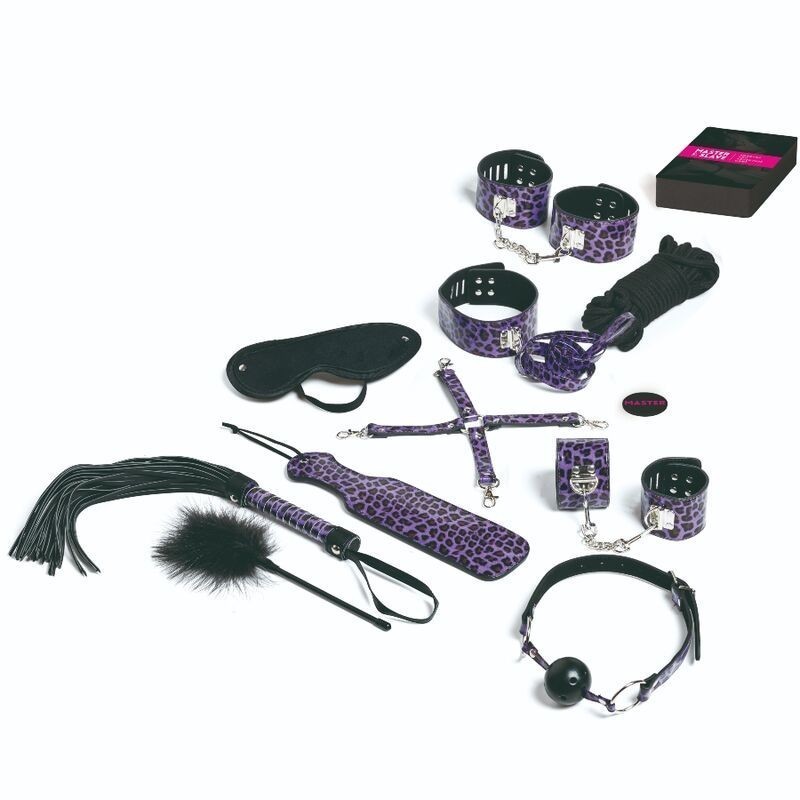 TEASE & PLEASE - SET 13 ACCESSOIRES DE BONDAGE LILAS TEASE & PLEASE - SET 13 ACCESSOIRES DE BONDAGE LILAS