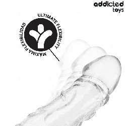 Extension Pénis Transparente 27 cm – Addicted Toys