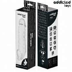 Extension pénis transparente 23/27 cm – Addicted Toys