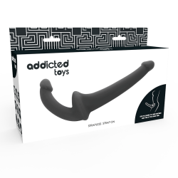Gode Arn Sans Soujection Noir/Chair – Addicted Toys