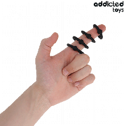 ADDICTED TOYS – Anneaux Pénis Silicone – Lot Réglable