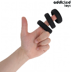 Anneaux plats silicone pour pénis – Lot économique