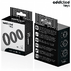 Anneaux plats silicone pour pénis – Lot économique