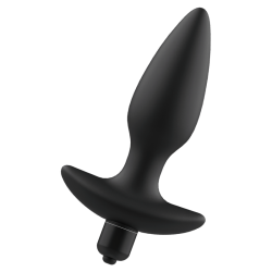 Massager Plug Anal Vibrant Noir – Addicted Toys