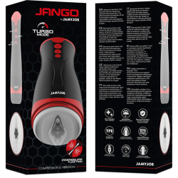 JAMYJOB - MASTURBATEUR COMPRESSION ET VIBRATION JANGO